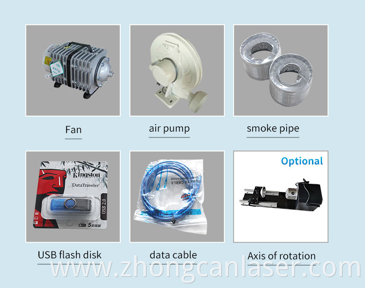 CO2 laser engraving machine 1610-6