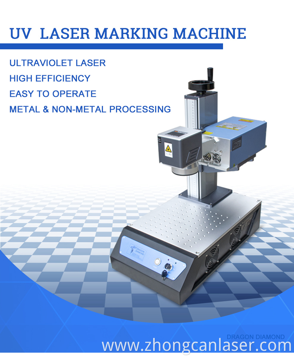 UV laser marking machine from zhongcan